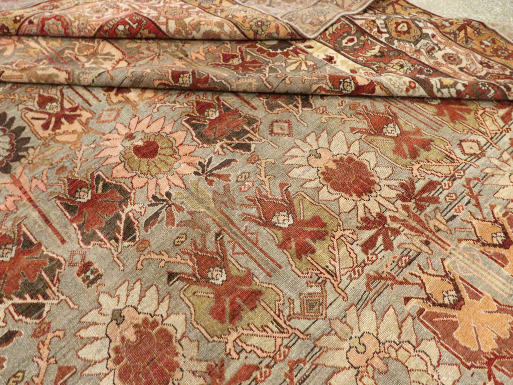 Antique Persian Bidjar Carpet, No.24788 - Galerie Shabab