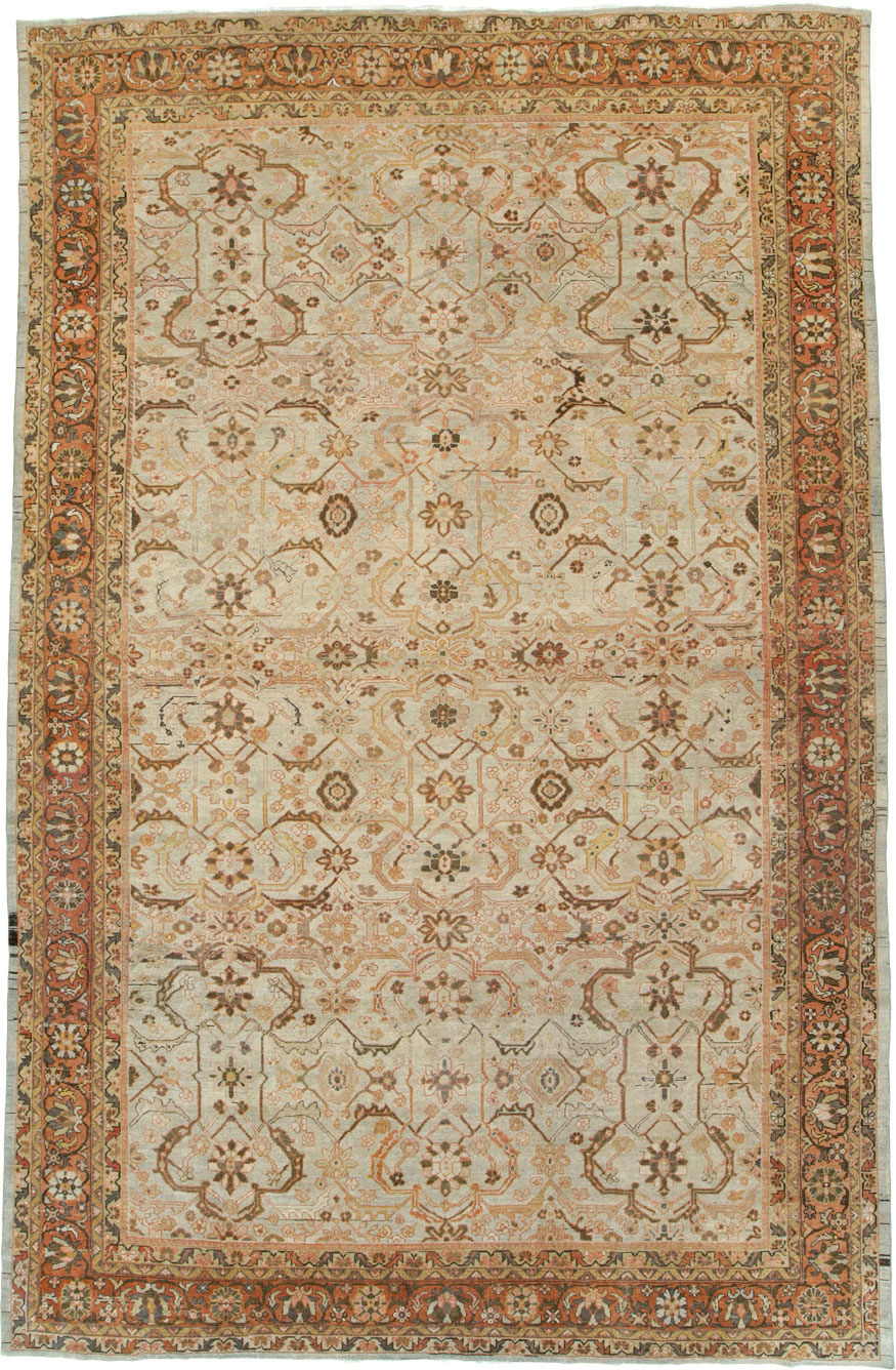 Antique Persian Mahal Carpet, No.24789 - Galerie Shabab