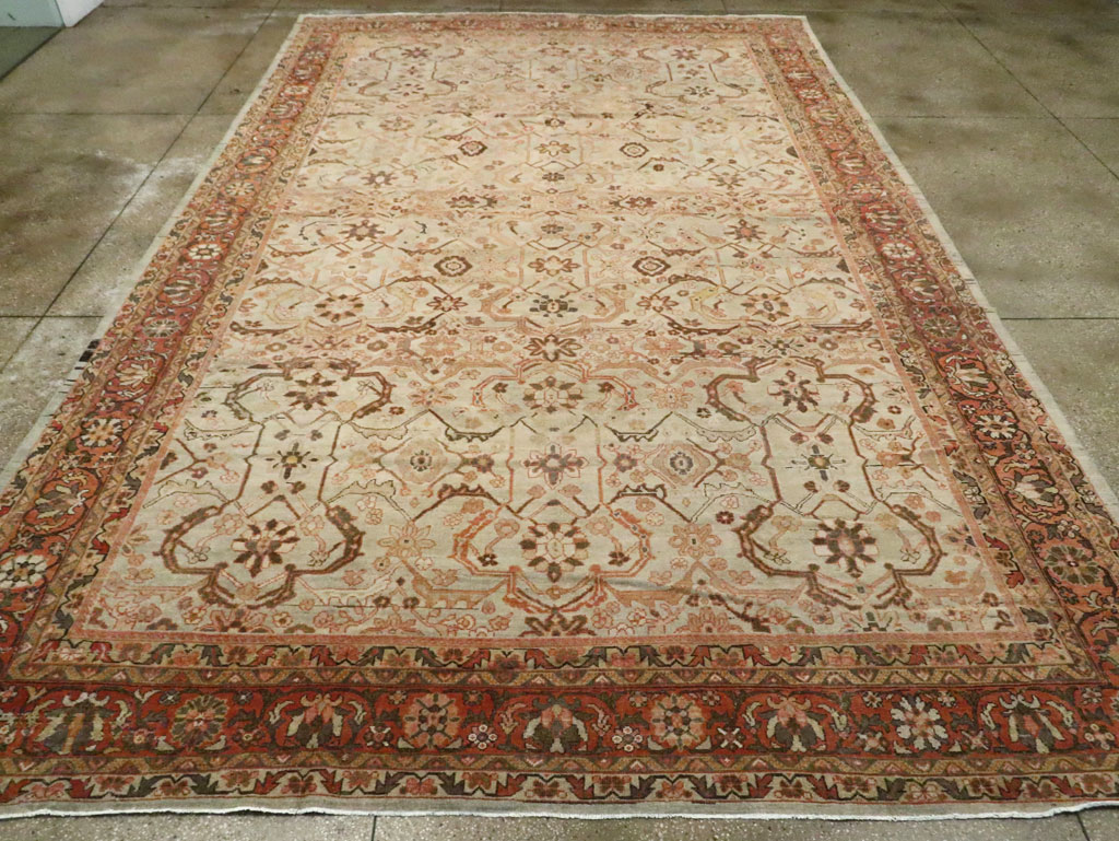 Antique Persian Mahal Carpet, No.24789 - Galerie Shabab