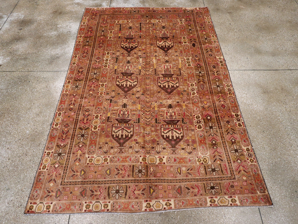 Vintage Persian Baluch Rug, No.24796 - Galerie Shabab