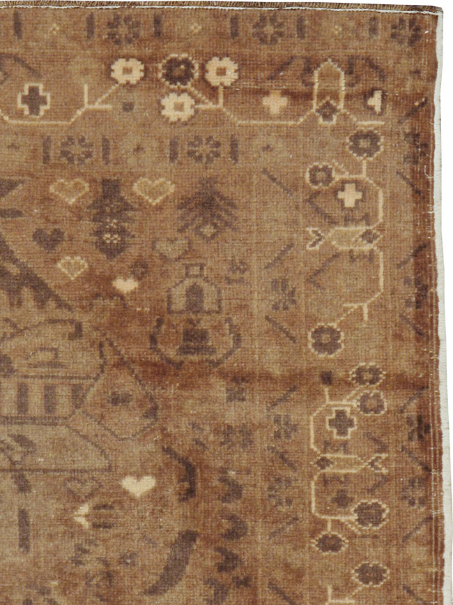 Vintage Persian Baluch Rug, No.24798 - Galerie Shabab