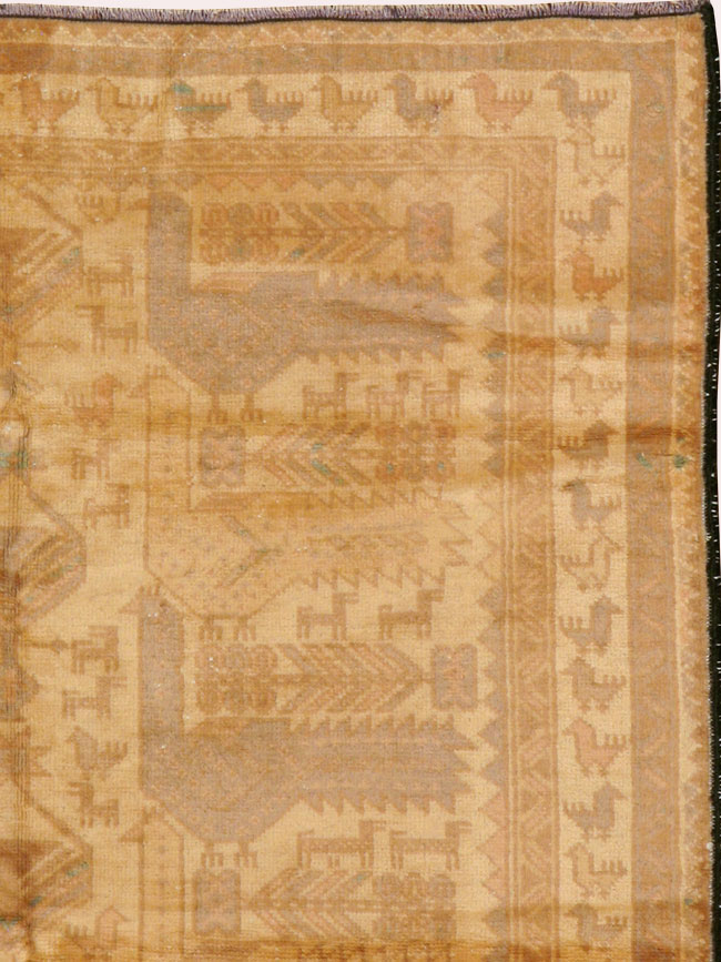 Vintage Persian Baluch Rug, No.24799 - Galerie Shabab