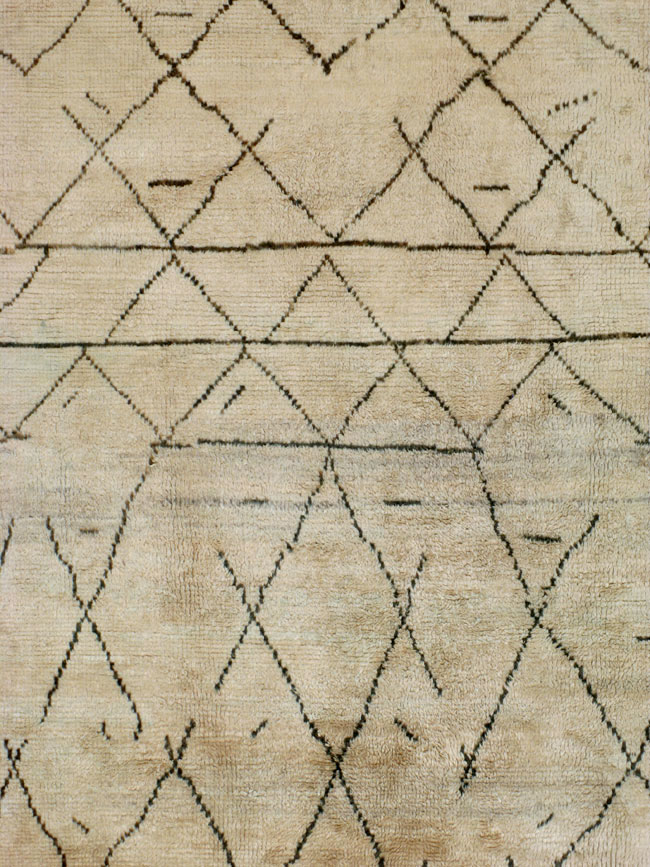 Vintage Moroccan Carpet, No.24803 - Galerie Shabab