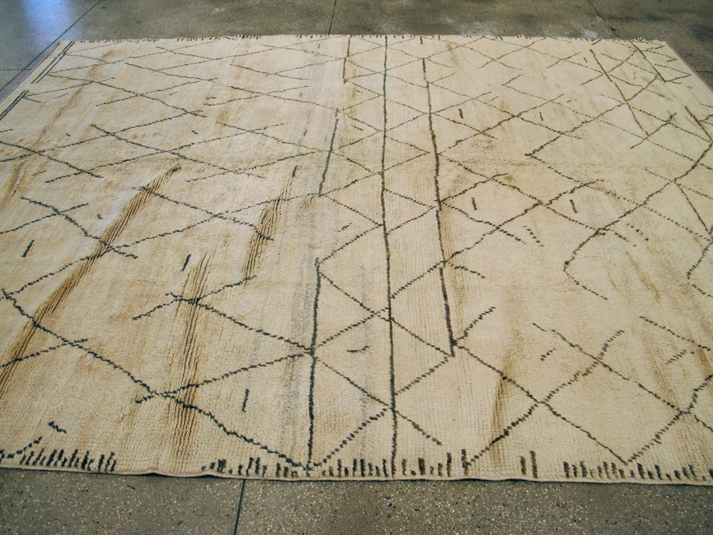 Vintage Moroccan Carpet, No.24803 - Galerie Shabab
