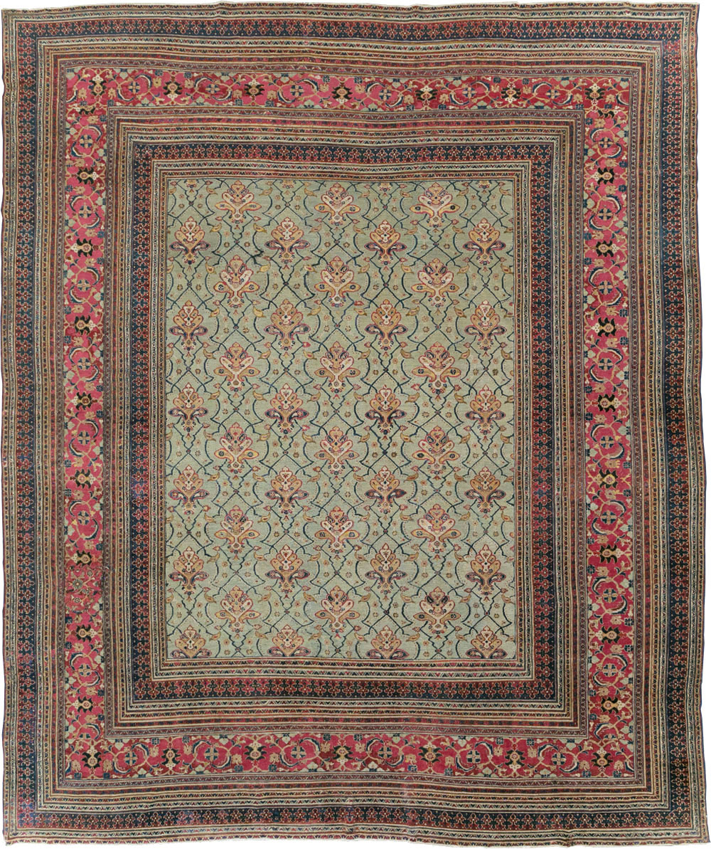 Antique Persian Khorassan Carpet, No.24808 - Galerie Shabab