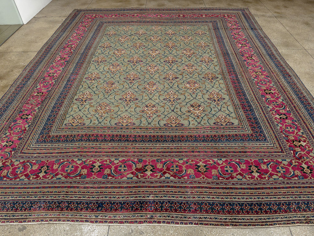 Antique Persian Khorassan Carpet, No.24808 - Galerie Shabab