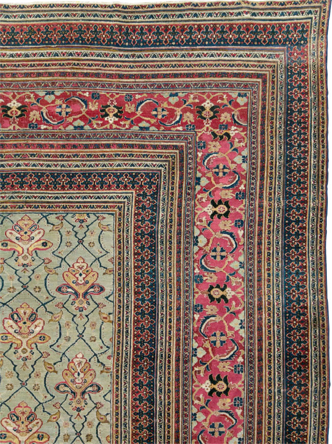 Antique Persian Khorassan Carpet, No.24808 - Galerie Shabab