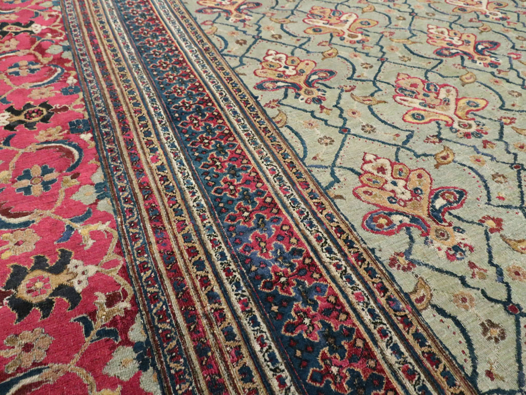 Antique Persian Khorassan Carpet, No.24808 - Galerie Shabab