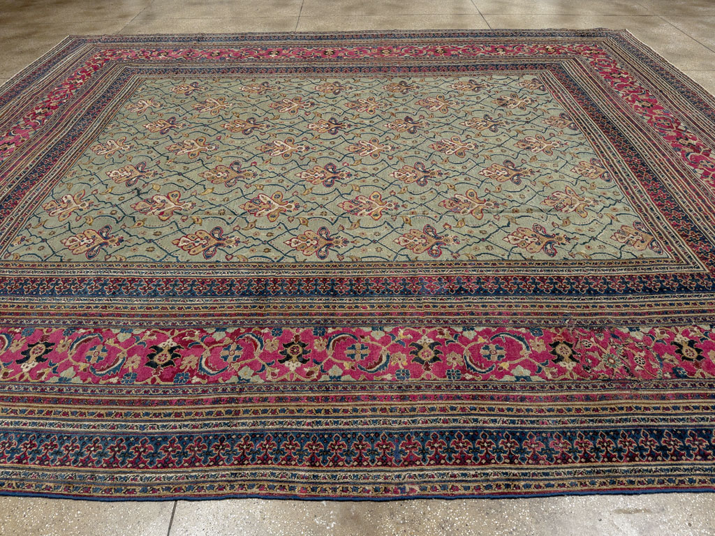Antique Persian Khorassan Carpet, No.24808 - Galerie Shabab