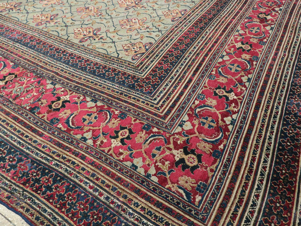 Antique Persian Khorassan Carpet, No.24808 - Galerie Shabab