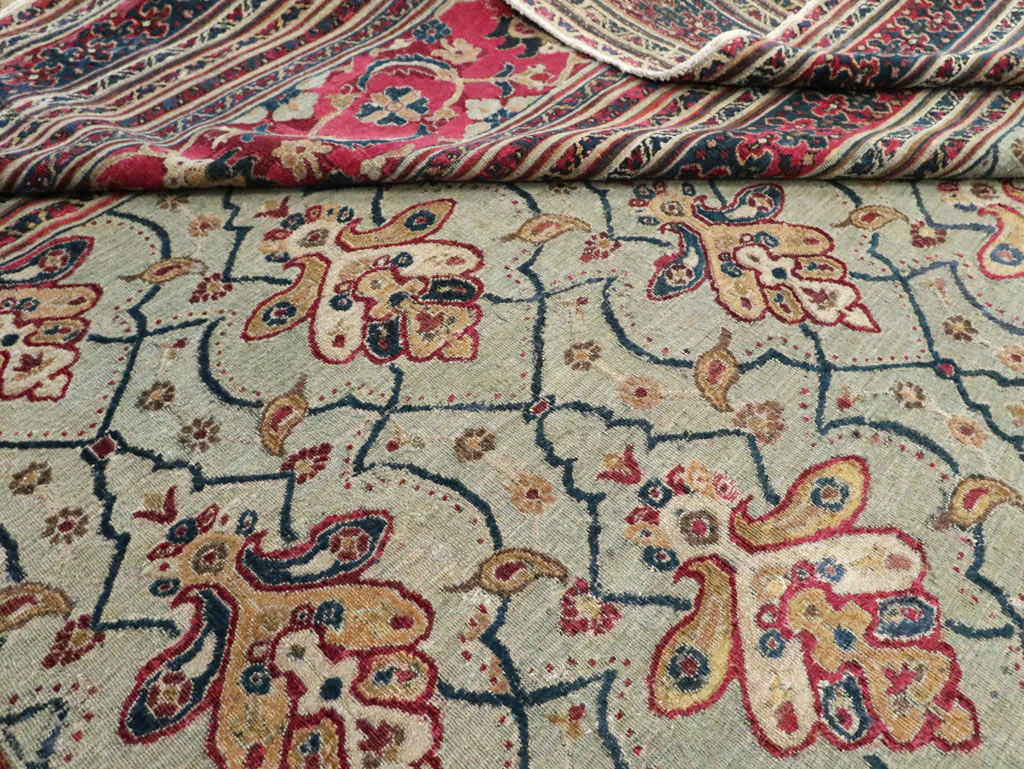 Antique Persian Khorassan Carpet, No.24808 - Galerie Shabab