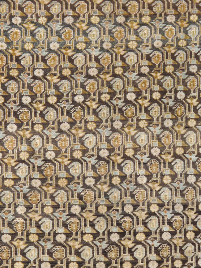 Vintage Persian Malayer Gallery Carpet, No.24811 - Galerie Shabab