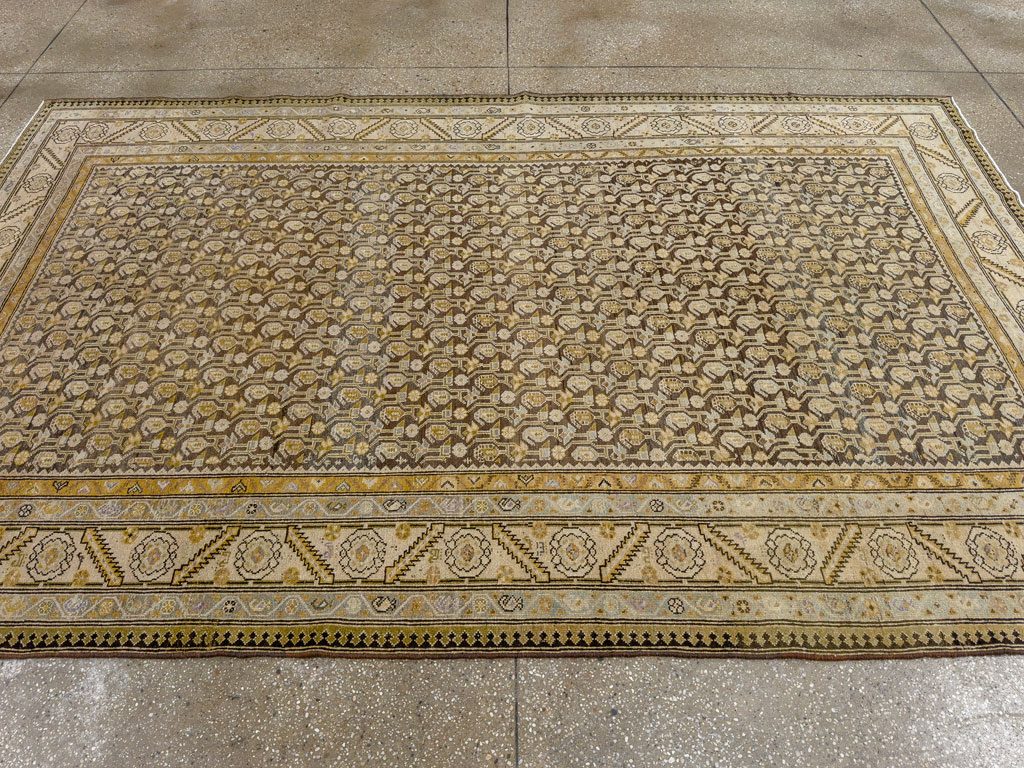 Vintage Persian Malayer Gallery Carpet, No.24811 - Galerie Shabab
