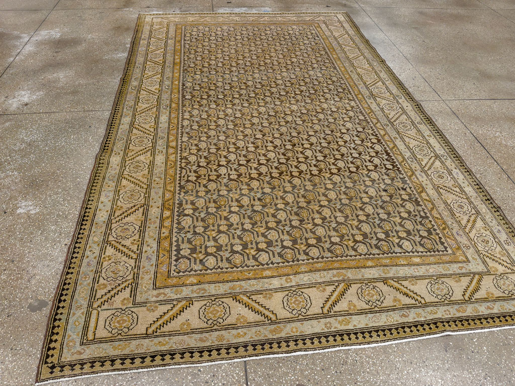Vintage Persian Malayer Gallery Carpet, No.24811 - Galerie Shabab