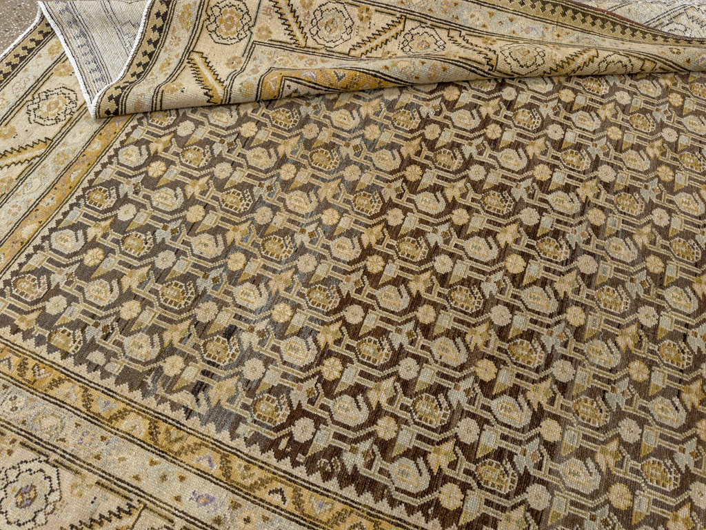 Vintage Persian Malayer Gallery Carpet, No.24811 - Galerie Shabab