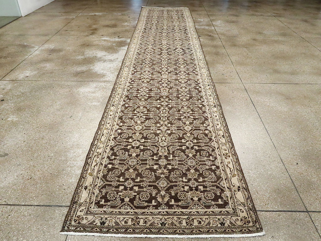 Vintage Persian Malayer Runner (Pair: 1 of 2), No.24813 - Galerie Shabab