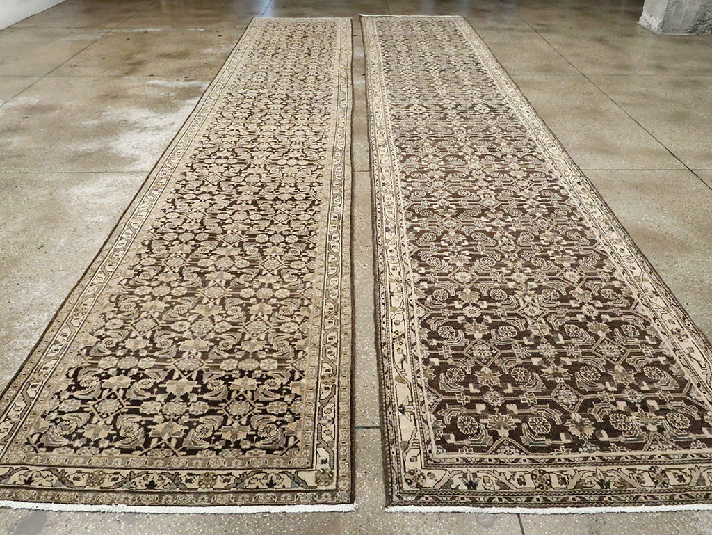 Vintage Persian Malayer Runner (Pair: 1 of 2), No.24813 - Galerie Shabab