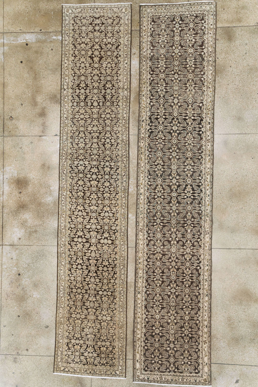 Vintage Persian Malayer Runner (Pair: 1 of 2), No.24813 - Galerie Shabab