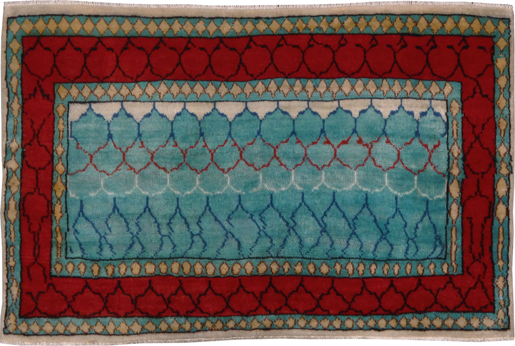 Vintage Persian Tabriz  Rug, No.24816 - Galerie Shabab