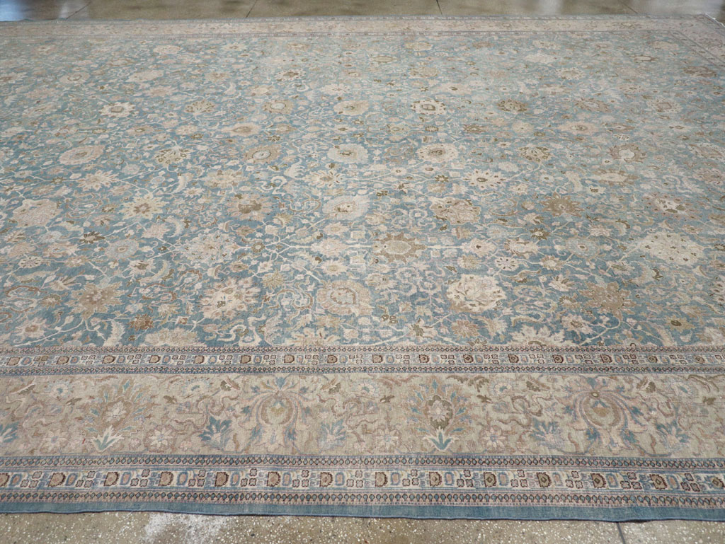 Antique Persian Tabriz Oversize Carpet, No.24817 - Galerie Shabab