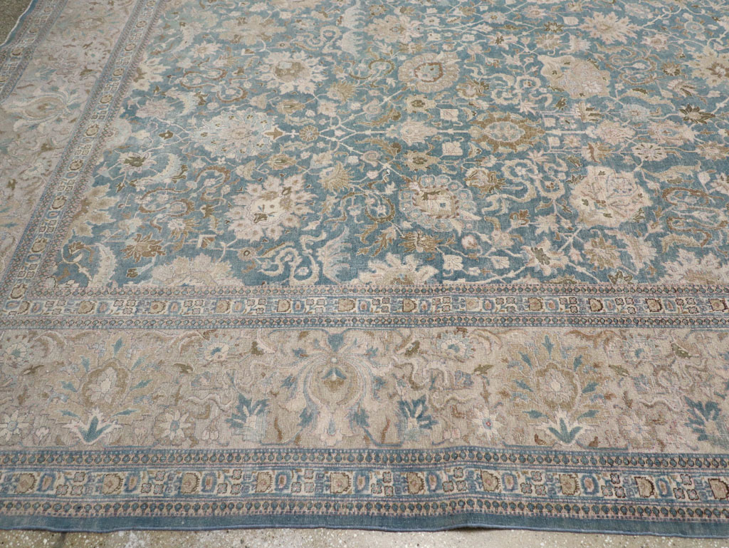 Antique Persian Tabriz Oversize Carpet, No.24817 - Galerie Shabab