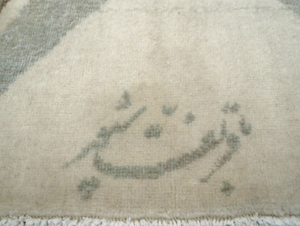 Vintage Persian Kashan Art Deco Carpet, No.24818 - Galerie Shabab