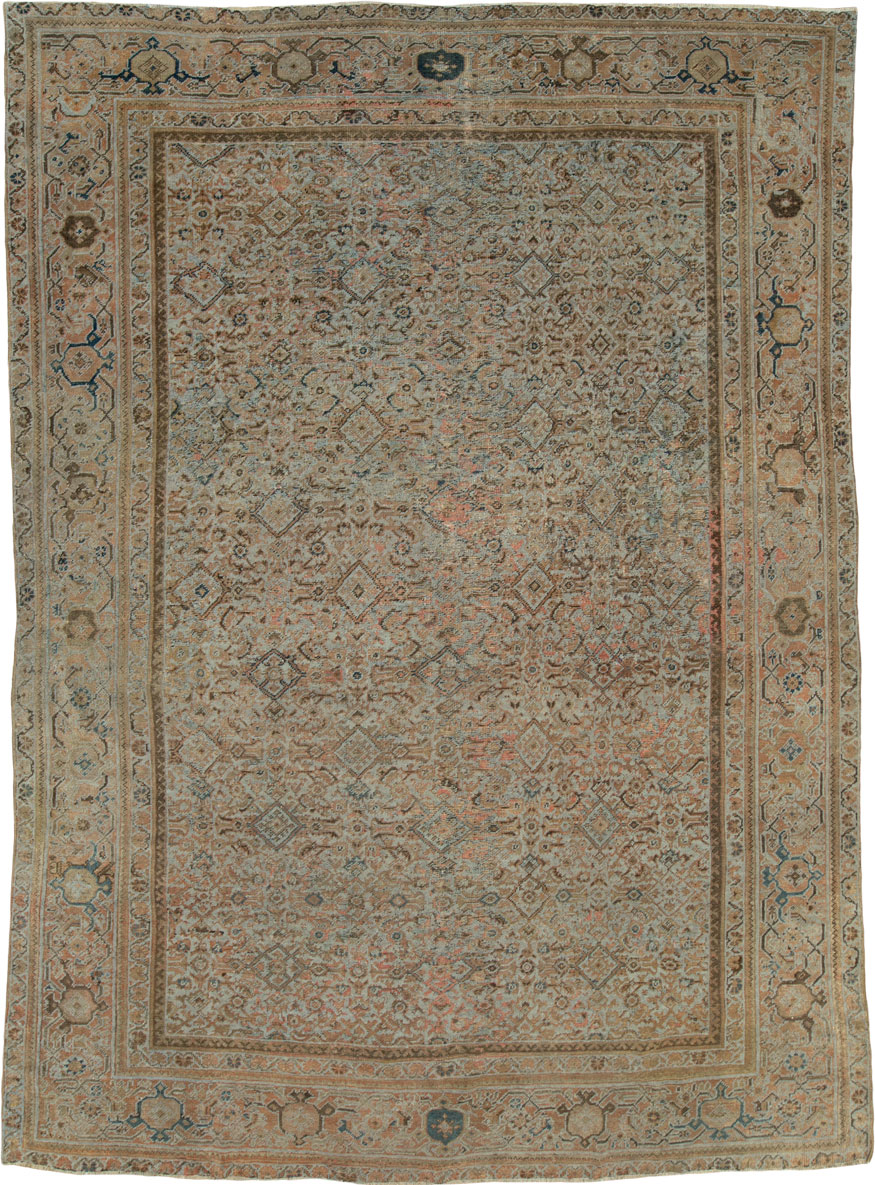Antique Persian Mahal Carpet, No.24820 - Galerie Shabab