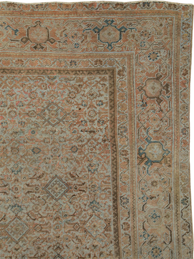 Antique Persian Mahal Carpet, No.24820 - Galerie Shabab