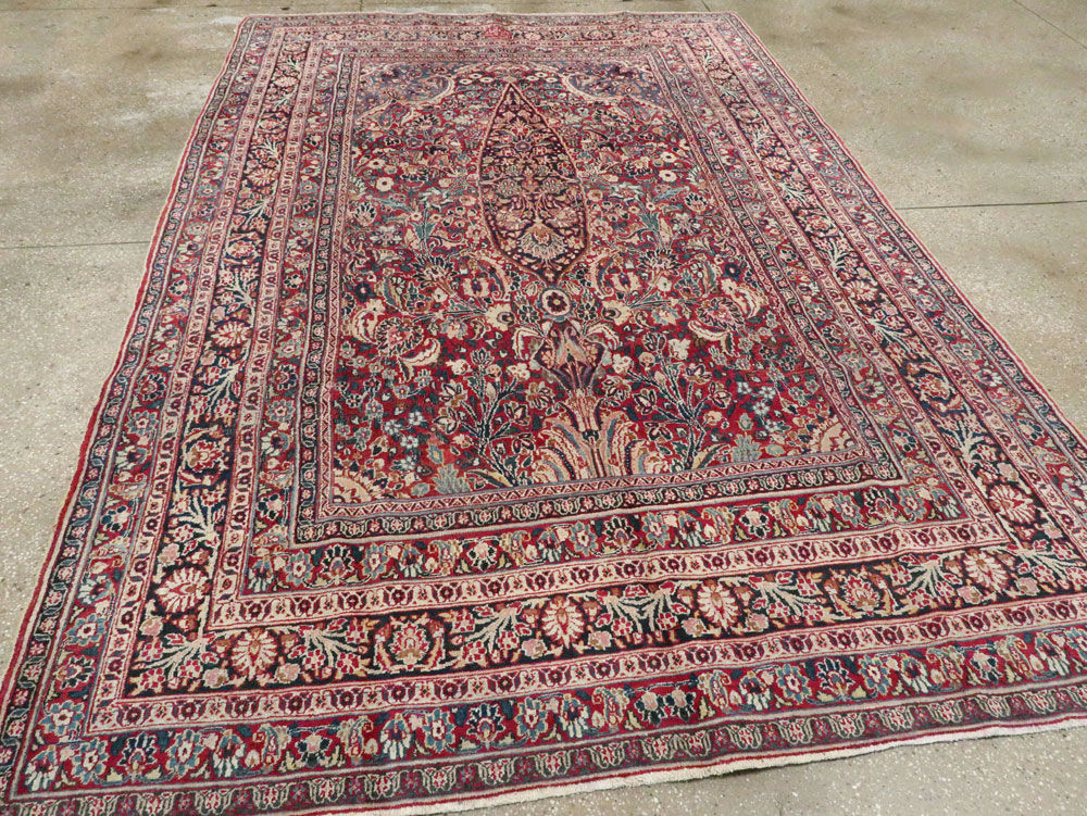 Antique Persian Mashad Carpet, No.24823 - Galerie Shabab
