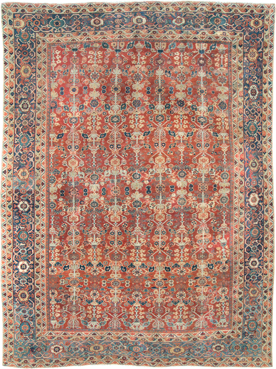 Antique Persian Mahal Carpet, No.24824 - Galerie Shabab