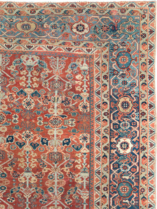 Antique Persian Mahal Carpet, No.24824 - Galerie Shabab