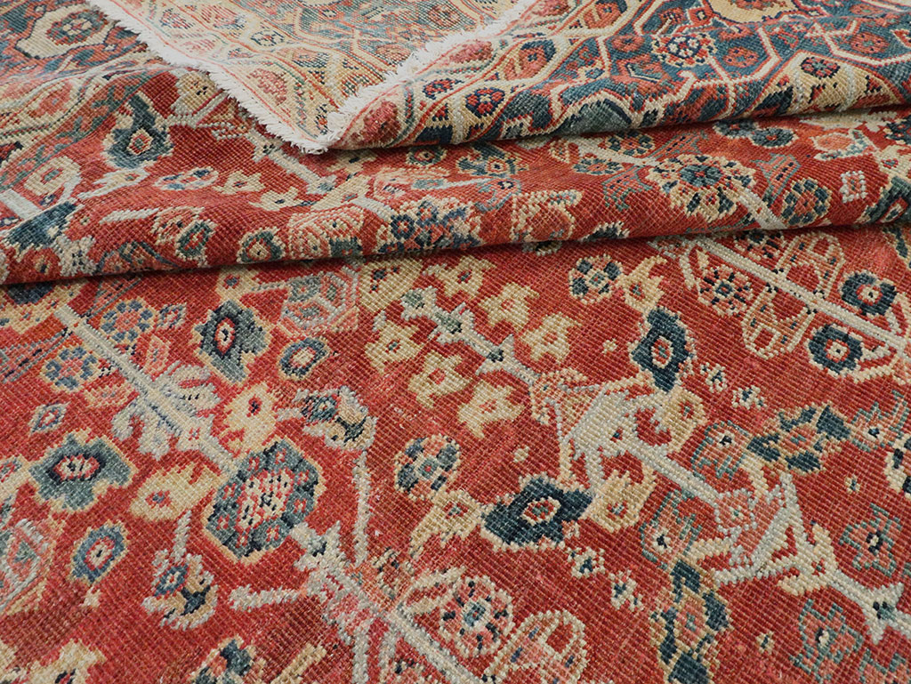 Antique Persian Mahal Carpet, No.24824 - Galerie Shabab