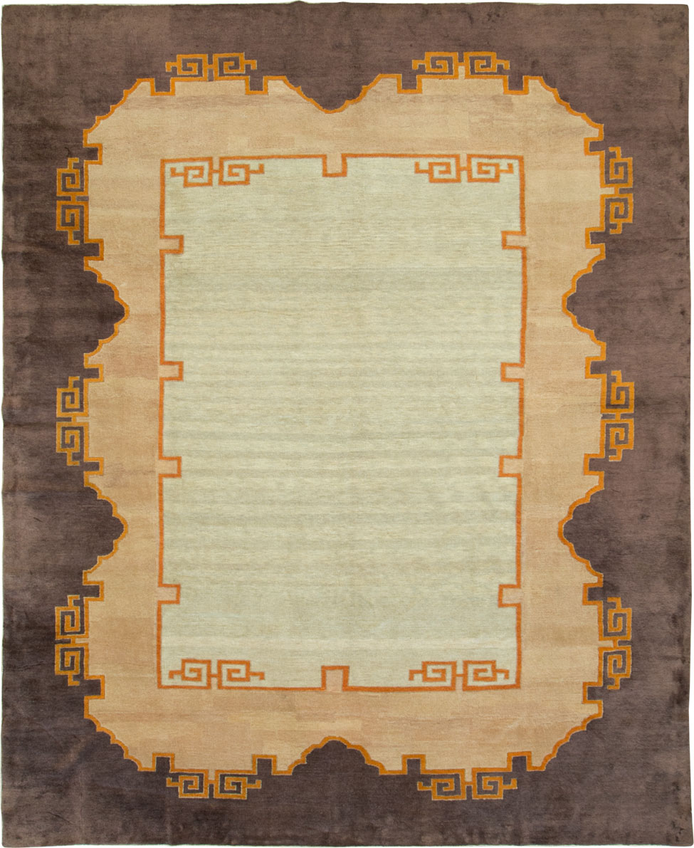 Antique Chinese Art Deco Carpet, No.24826 - Galerie Shabab