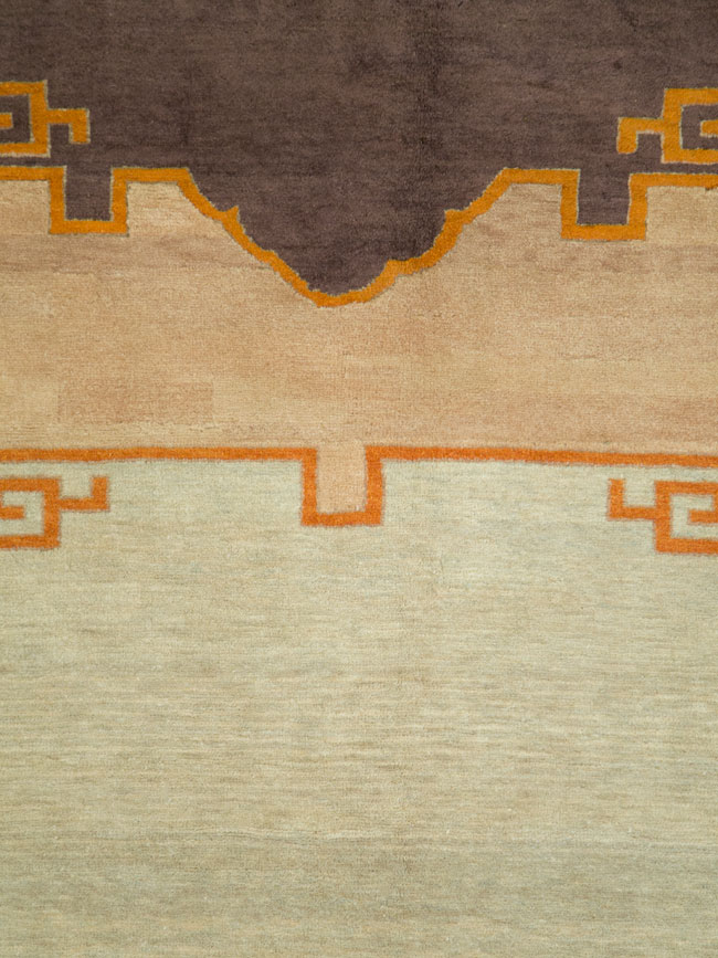 Antique Chinese Art Deco Carpet, No.24826 - Galerie Shabab
