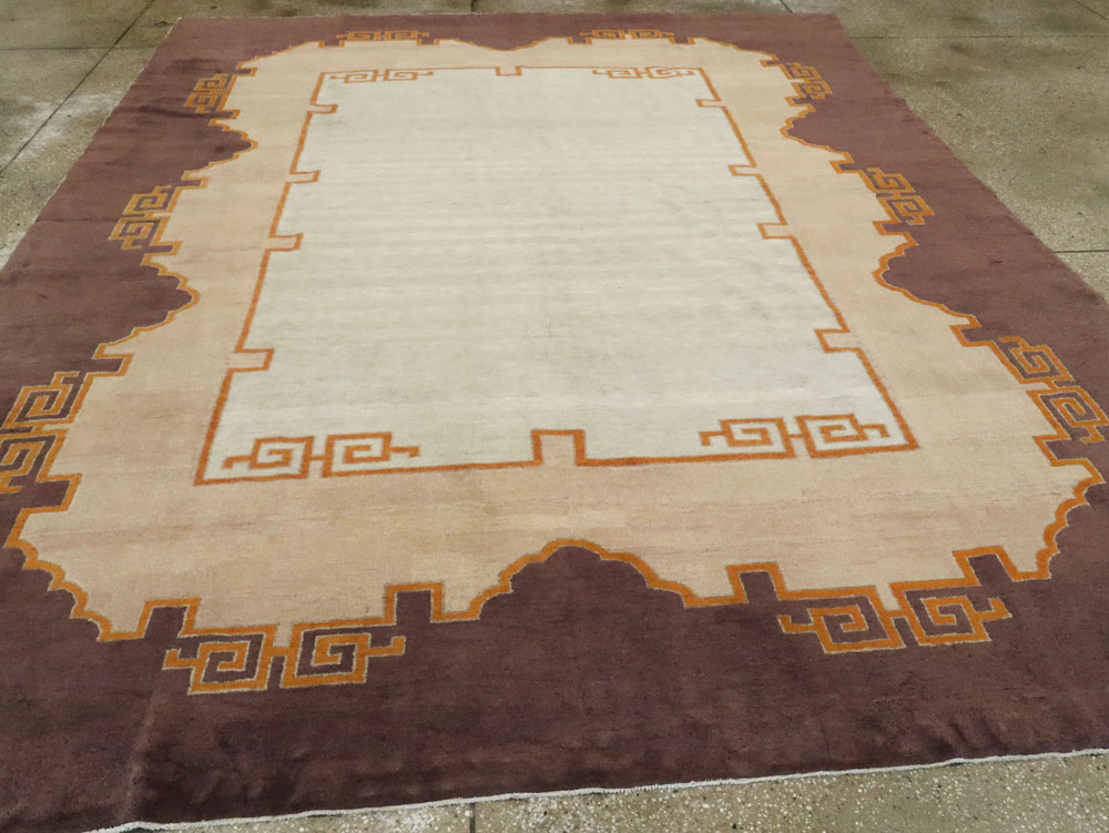 Antique Chinese Art Deco Carpet, No.24826 - Galerie Shabab