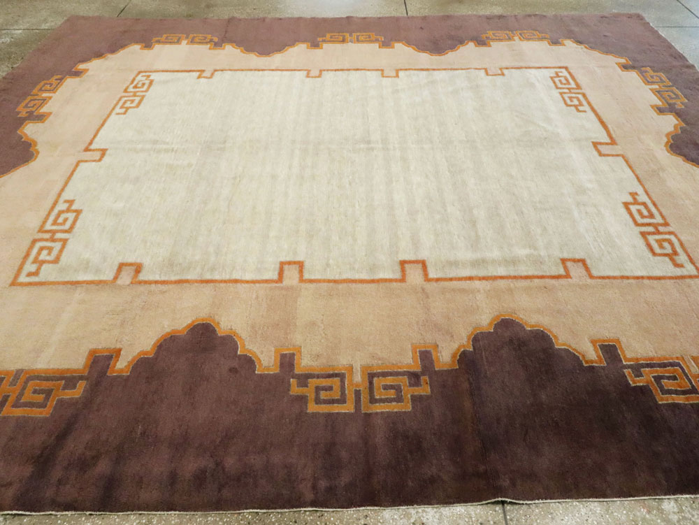 Antique Chinese Art Deco Carpet, No.24826 - Galerie Shabab