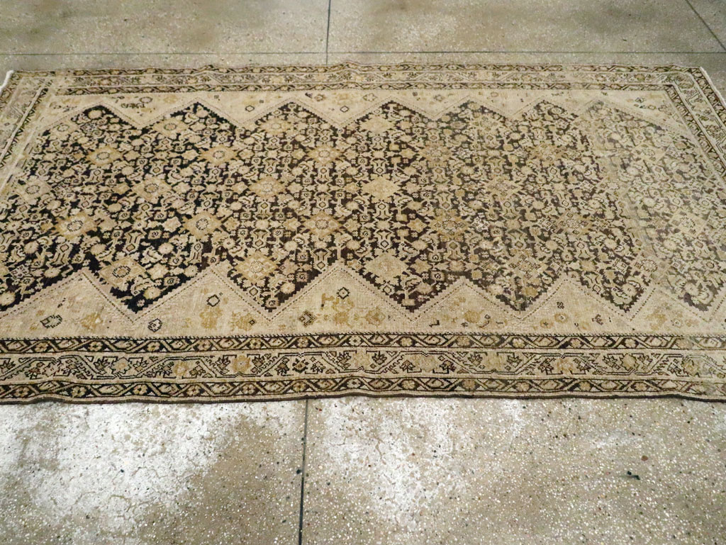 Antique Persian Malayer Gallery Rug, No.24832 - Galerie Shabab