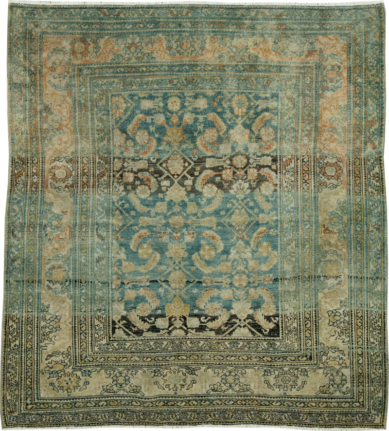 Vintage Persian Malayer Rug, No.24843 - Galerie Shabab