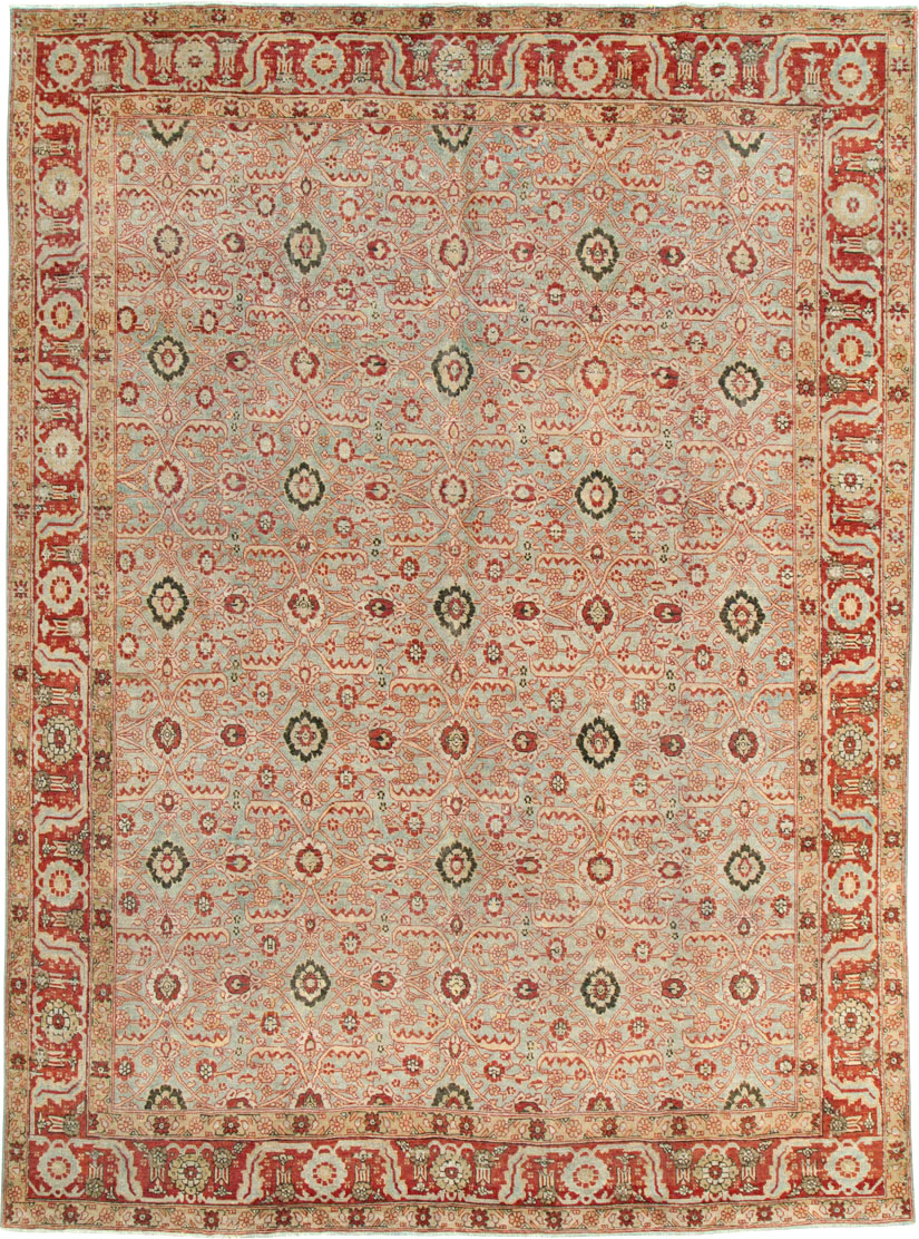 Antique Persian Tabriz Carpet, No.24845 - Galerie Shabab