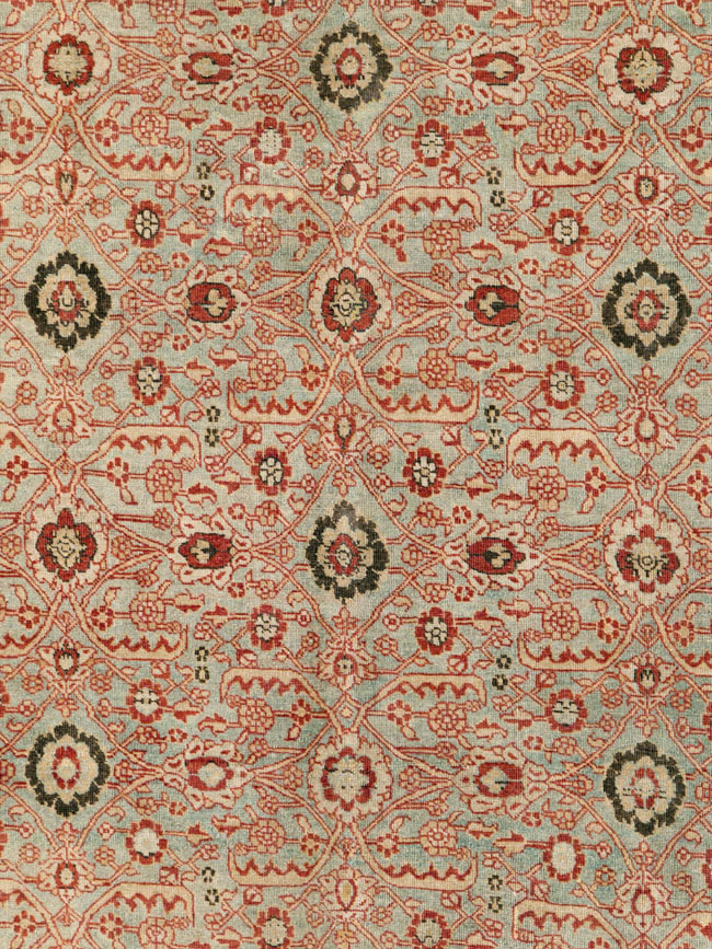 Antique Persian Tabriz Carpet, No.24845 - Galerie Shabab