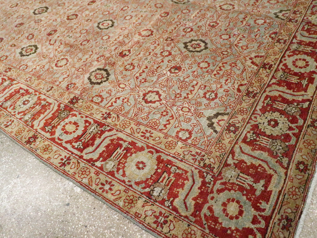 Antique Persian Tabriz Carpet, No.24845 - Galerie Shabab