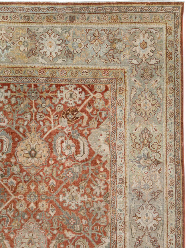 Antique Persian Mahal Room Size Carpet, No.24847 - Galerie Shabab