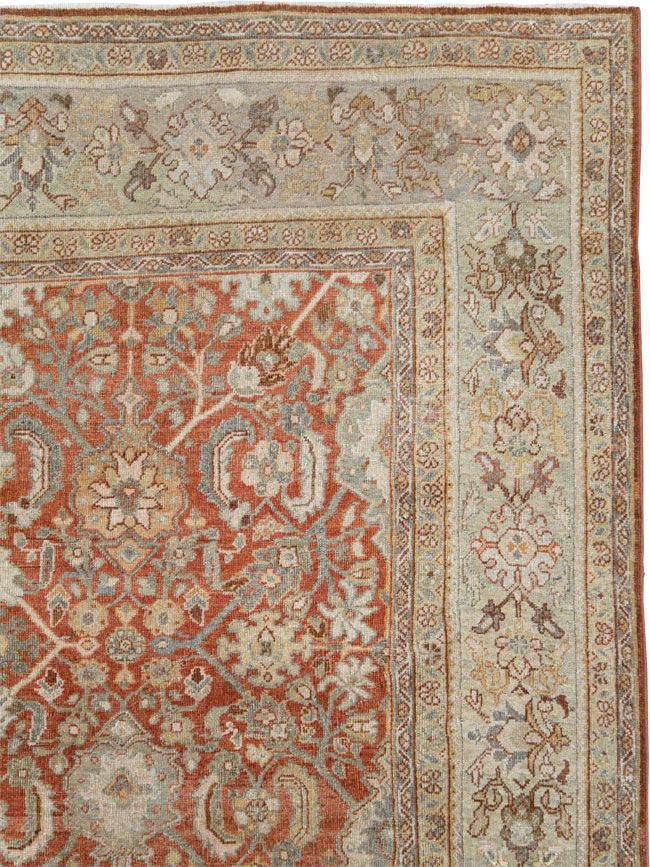 Antique Persian Mahal Room Size Carpet, No.24847 - Galerie Shabab