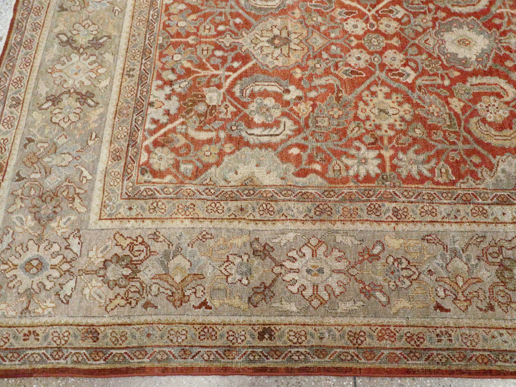 Antique Persian Mahal Room Size Carpet, No.24847 - Galerie Shabab