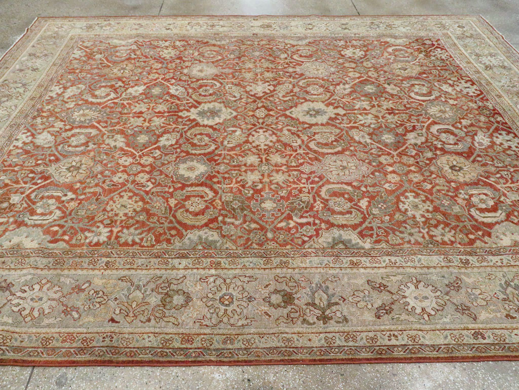 Antique Persian Mahal Room Size Carpet, No.24847 - Galerie Shabab