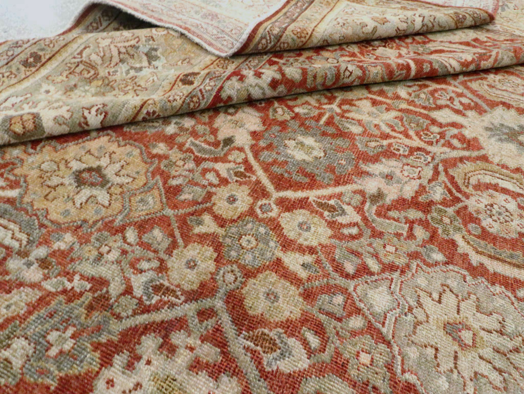 Antique Persian Mahal Room Size Carpet, No.24847 - Galerie Shabab