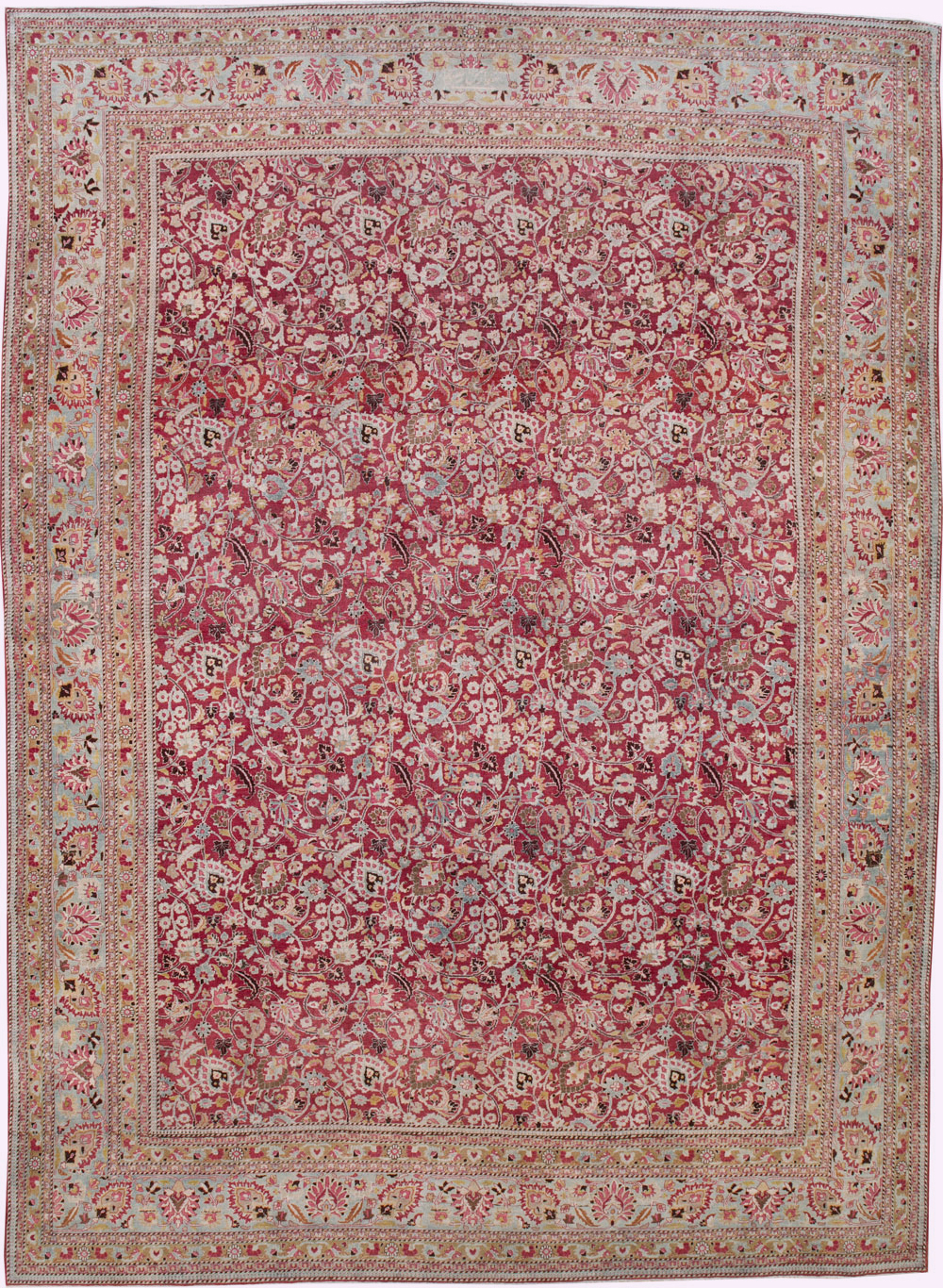 Antique Persian Mashad Carpet, No.24848 - Galerie Shabab