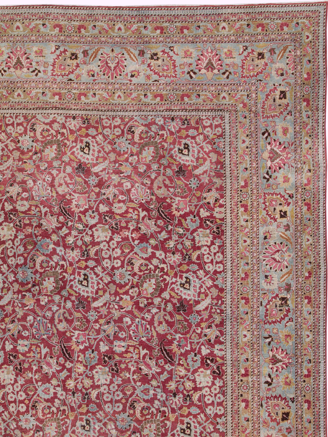 Antique Persian Mashad Carpet, No.24848 - Galerie Shabab