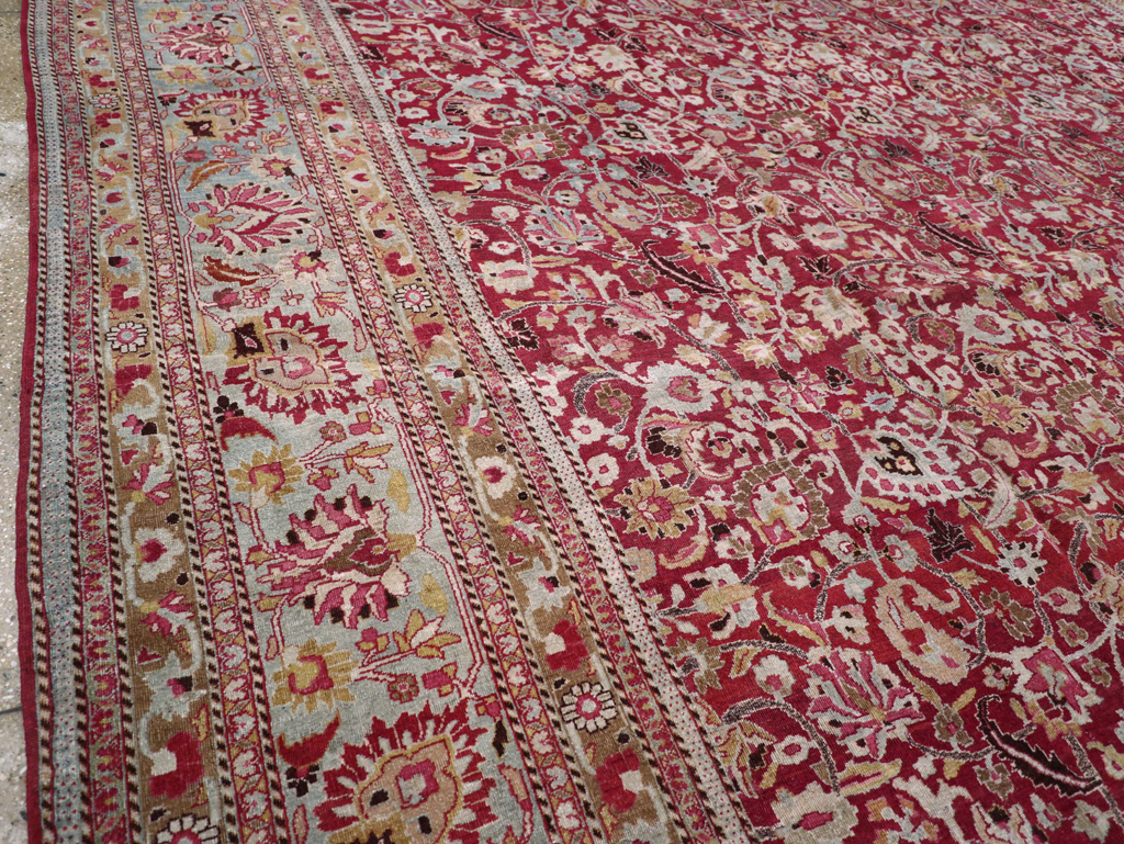 Antique Persian Mashad Carpet, No.24848 - Galerie Shabab