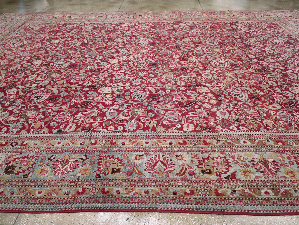 Antique Persian Mashad Carpet, No.24848 - Galerie Shabab